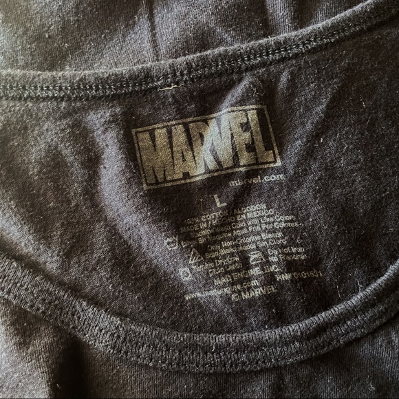 Marvel The Punisher Black Tank Top - Picture 3 of 3